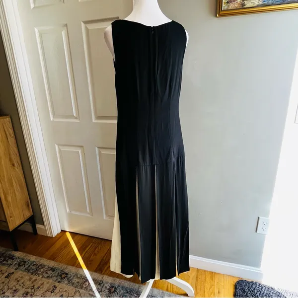 Bitte Kai Rand Black White Split Skirt Sleeveless Maxi Dress EU 36/38 US S/M - Image 12