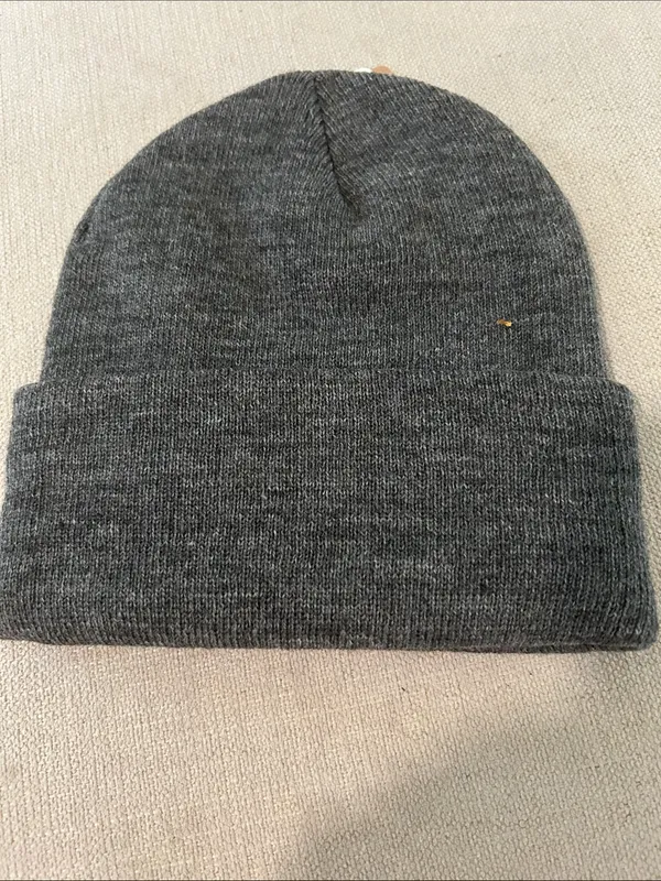 CARHARTT STYLE #A18 Iconic A18 Watch Cap Beanie, Grey, NEW - Image 3