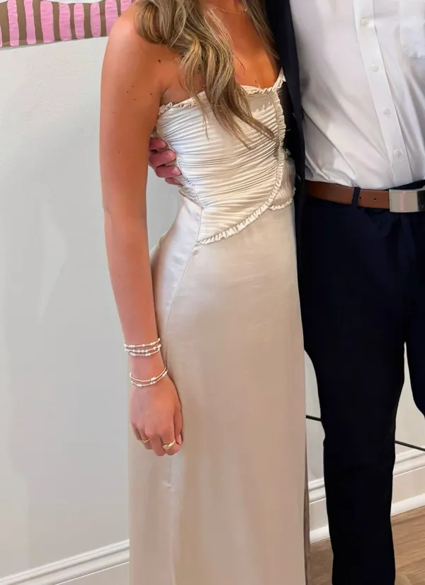 Meshki Larissa Dress Satin Maxi - Image 3