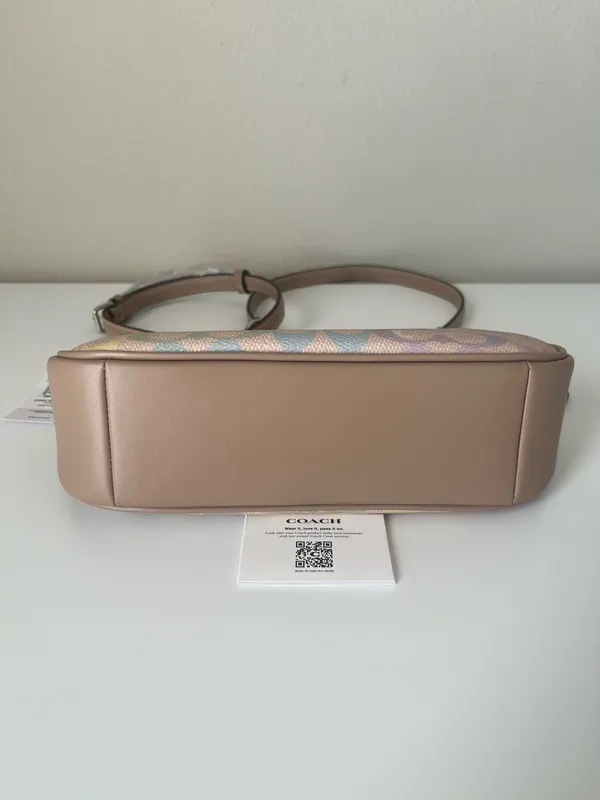 Coach Teri Shoulder Bag In Rainbow Signature Canvas - Image 5