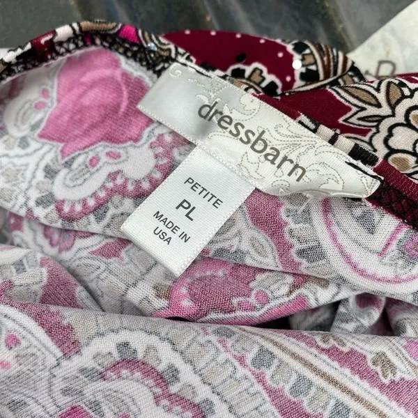 DressBarn Petite Paisley Top - Image 5