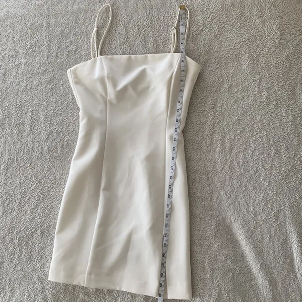 Revolve NBD | White Slit Dress - Image 6