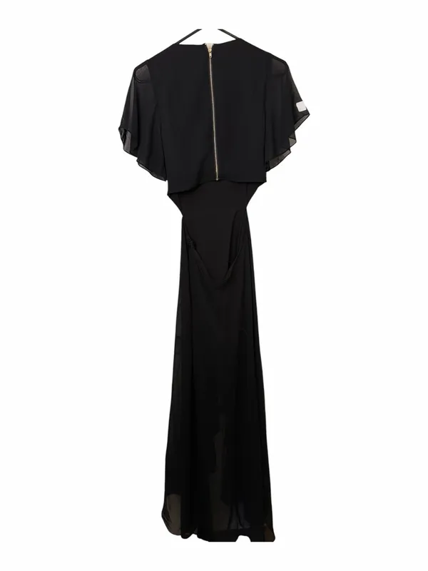 Ali & Jay Bohemian Rhapsody Black Cutout High-Low Dress size small NWT - Image 4