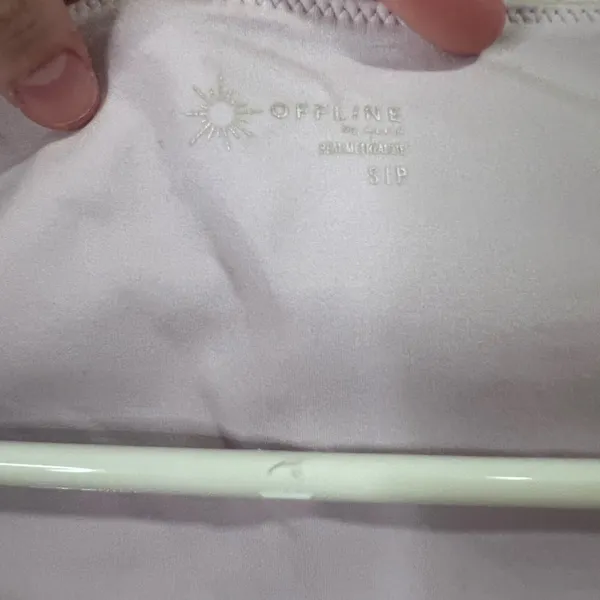 Offline by Aerie Light Purple Top - Image 2