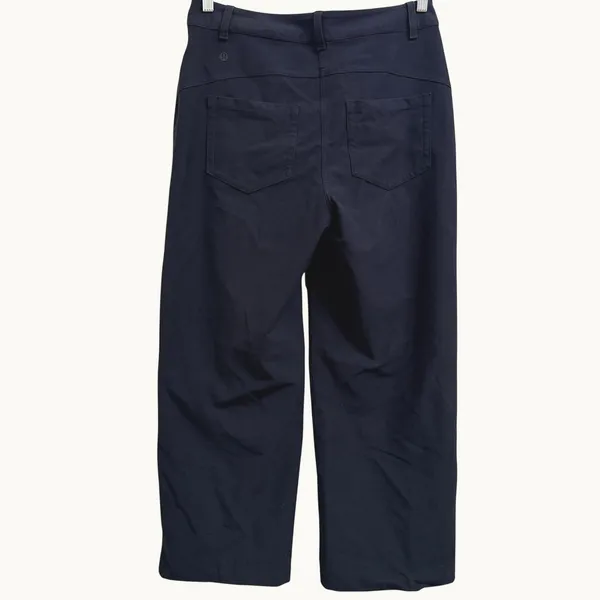 Lululemon City Sleek Size 29 Wide-Leg High-Rise Pant Light Utilitech Black- FLAW - Image 2