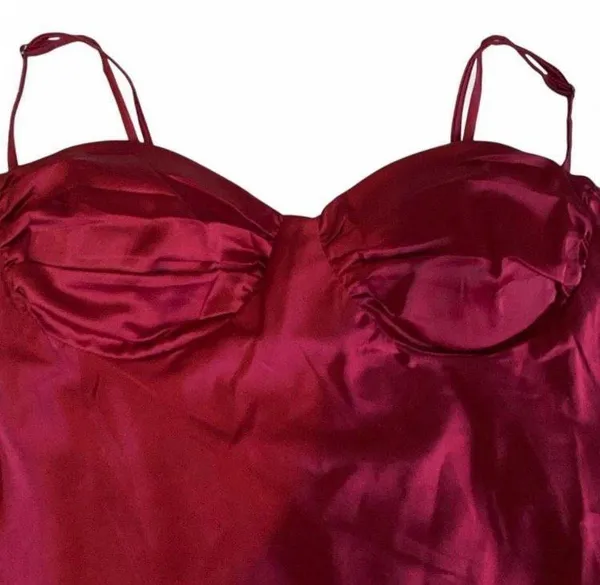 Burgundy Romper - Image 2