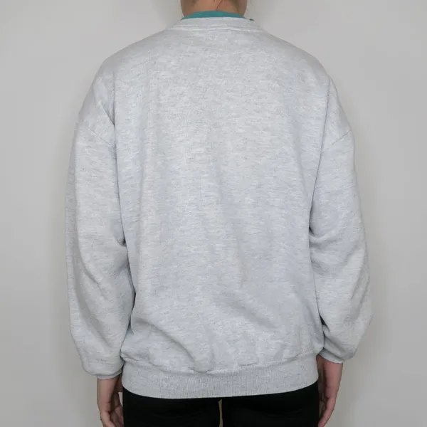 Vintage 90s Whim Z Maple Leaf Sweatshirt - Image 4
