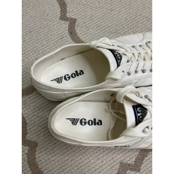 Gola Coaster women's sneakers in an off-white color, size 9 - Image 4