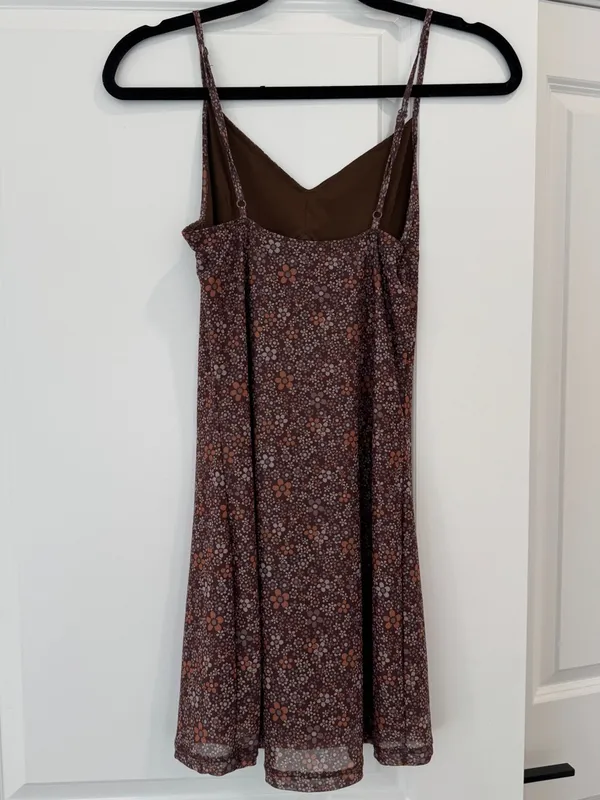 Motel Rocks Brown Mini Dress - Image 2