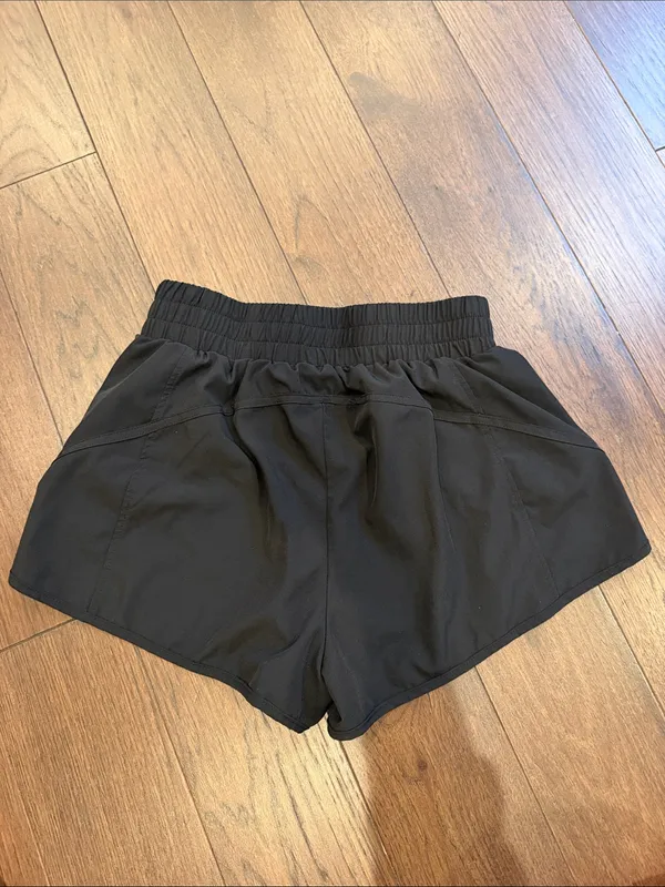 PrinStory Black Women's Active Running Shorts Size Small - Image 5