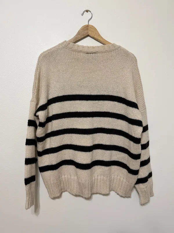 Wooden Ships Striped Sweater M/L Caroline - Image 7