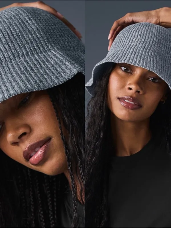 ALO Yoga | Denim Knit Cloche - Image 2