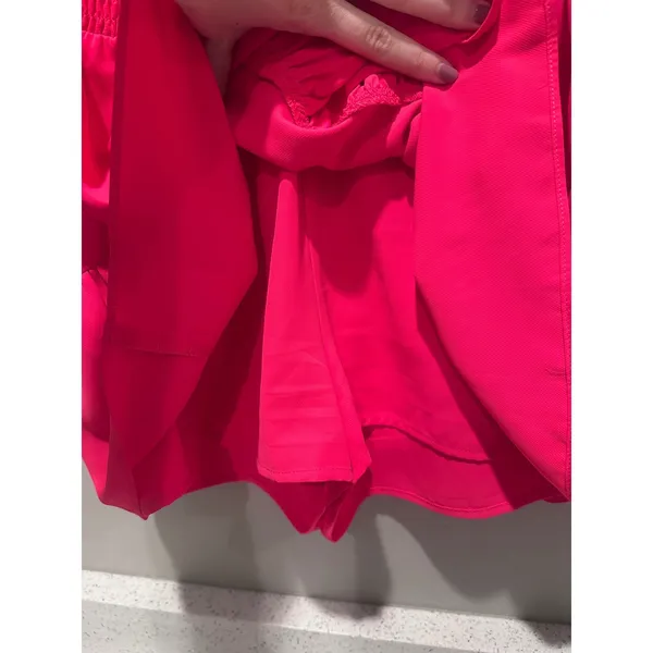 Amanda Uprichard Marsha Hot Pink‎ V-Neck Romper Size XS - Image 7
