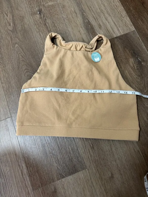 Tone it Up Tan Sports Bra Size XL New - Image 4