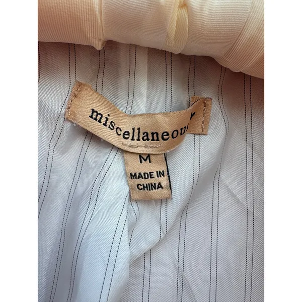 Quiet‎ Luxury Blush Pink Double Breasted Shawl Blazer Old Money Office Corpcore - Image 4