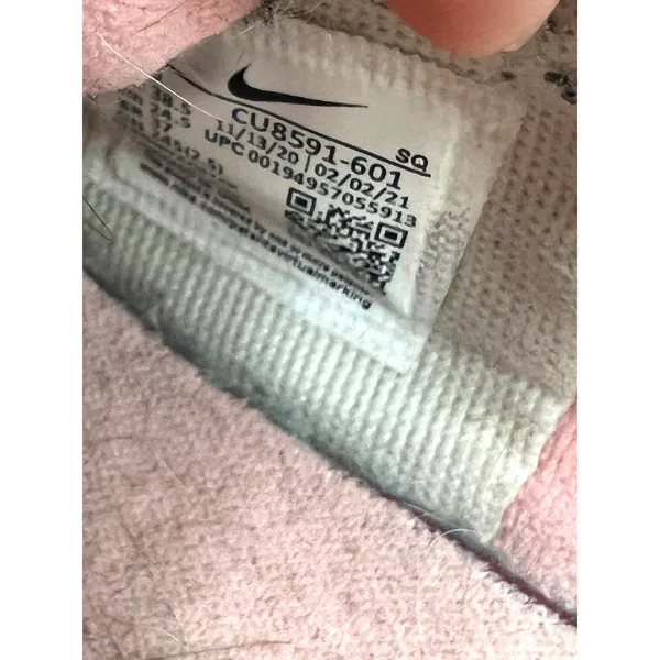 Nike Air Force 1 7.5 Sneakers Runners Pastel Arctic Punch Women's (CU8591-601) - Image 8