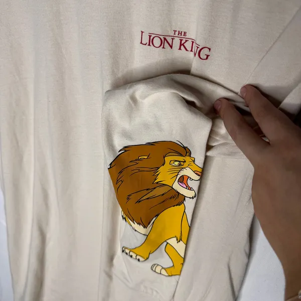 Disney x H&M Simba Long Sleeve XS NWT Lion King Disneycore - Image 6