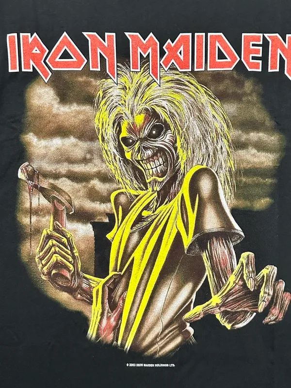 Hanes Iron Maiden Killers Heavy Metal Rock Album Shirt - Image 4