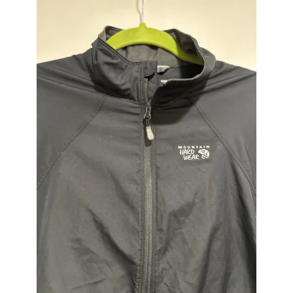 EUC Mountain Hardwear Women SzXL Kor AirShell Lightweight Full Zip Black Jacket - Image 6