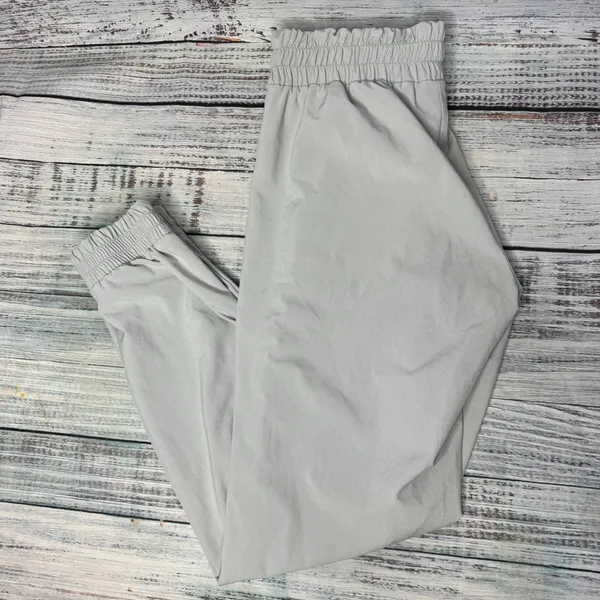 Athleta Thin Joggers Unlined Light Gray 4 - Image 3
