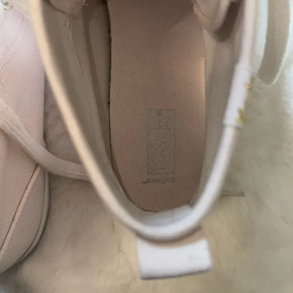 Keds Pink Sneakers Canvas Lace-Up- Kick Start - Image 8