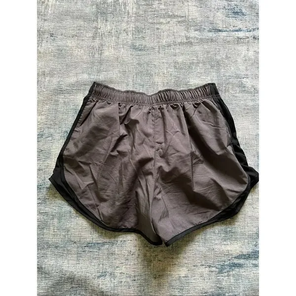 Nike Gray black Tempo Dri-FIT Brief Lined Running Shorts Women's Small - Image 2