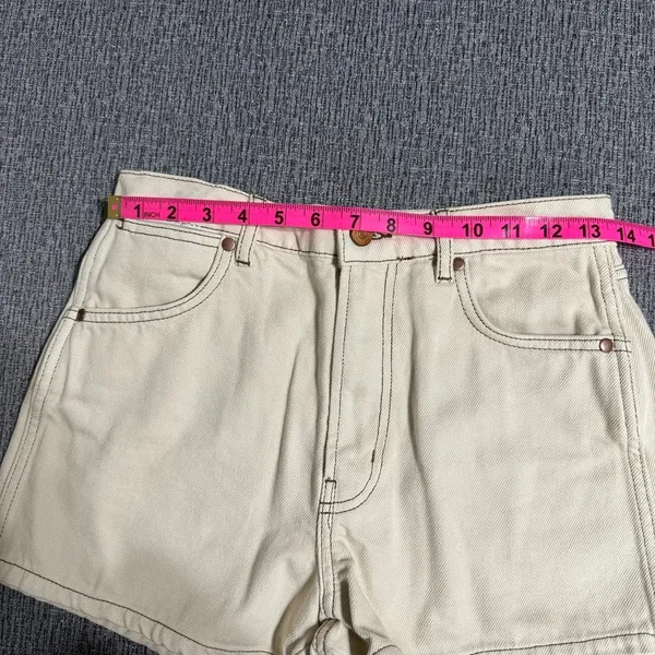Reformation Cowboy High Rise Jean Shorts - Image 11