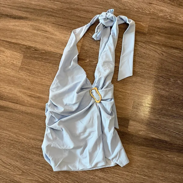 Peppermayo Right Now Mini Dress - Periwinkle - Image 5