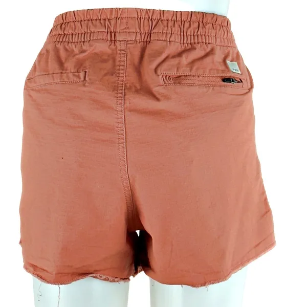 Vuori Vintage Ripstop Shorts with Raw Hemline in Cinnamon - Image 4