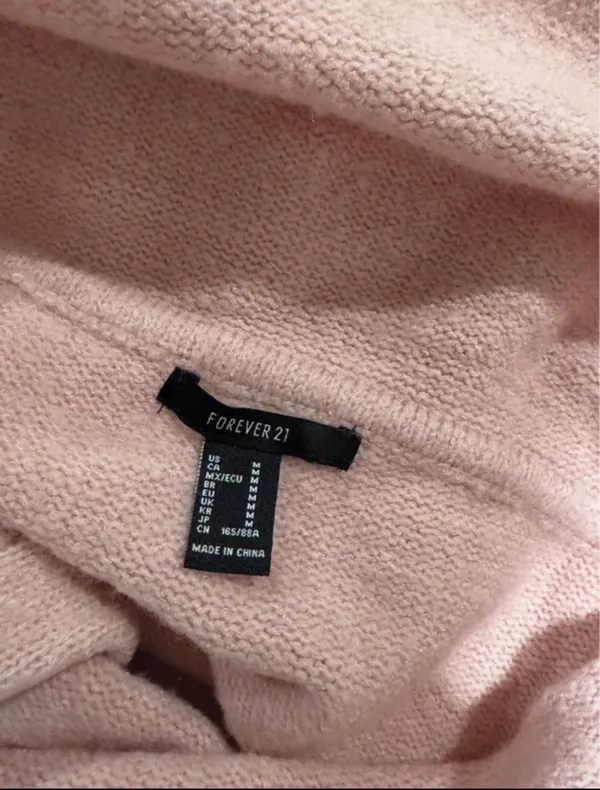 Forever 21 Blush knit sweater - Image 3