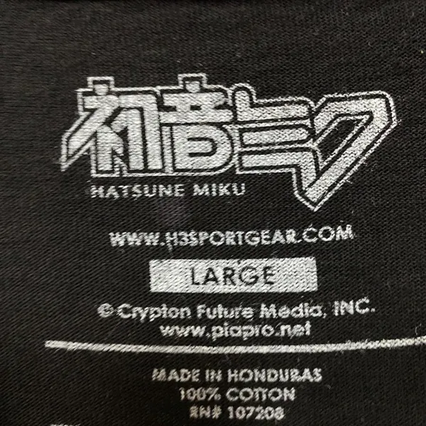 Hatsune Miku The Virtual Idol Chibi Style Anime Tie Dye L - Image 4