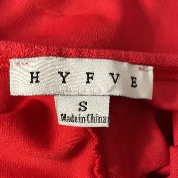 Hyfve Red Tie Romper - Image 5