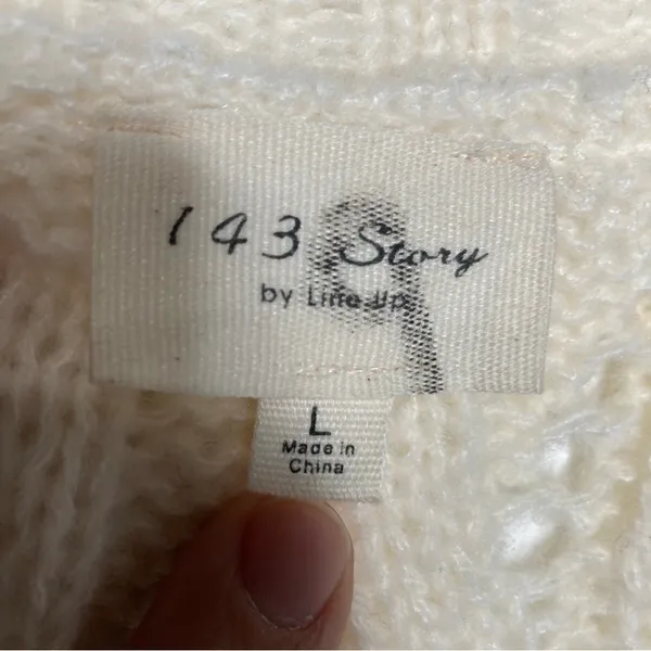 143‎ story chunky sweater size large - Image 6