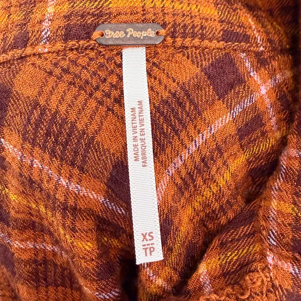 Free People Milo plaid long sleeve mini dress - Image 8