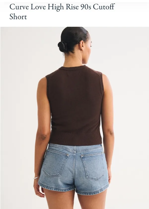 Abercrombie 90s Relaxed Cutoff Short - Image 2