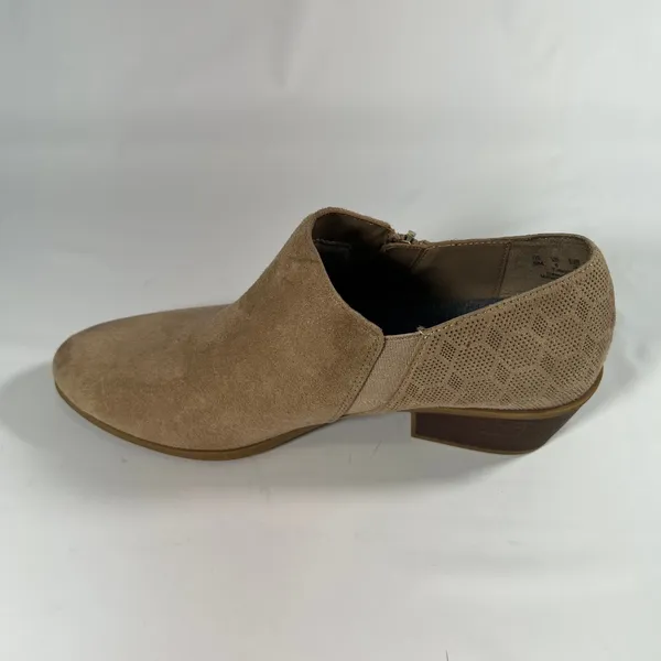 Dr. Scholl's Brief Women's‎ Ankle Booties 8M Taupe Suede Side Zip Memory Foam - Image 8