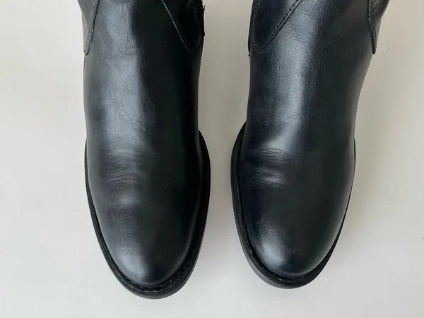 Born Gibb tall leather riding boots black 7 - Image 10
