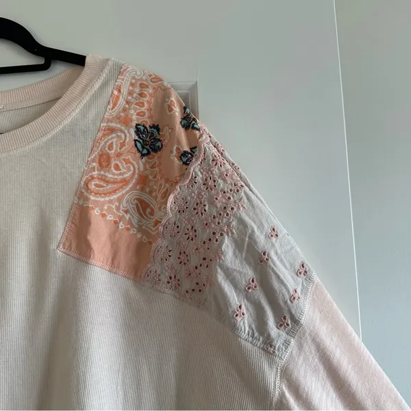 Free People We the Free Feelin’ It Embroidered Top - Image 5