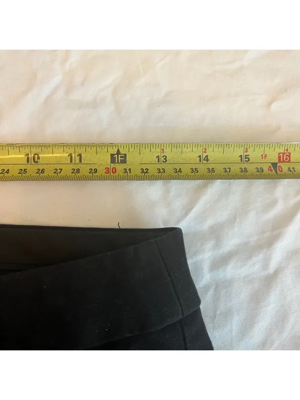 Banana Republic Women's Pants Sloan Black Size 2 - Image 3