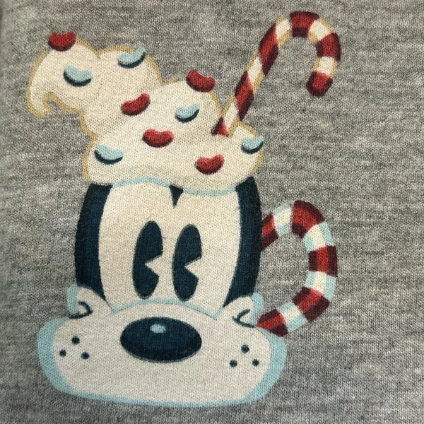 Disney Mickey Mouse Friends Holiday treats One-Piece Pajama hood ears adult XXL - Image 5