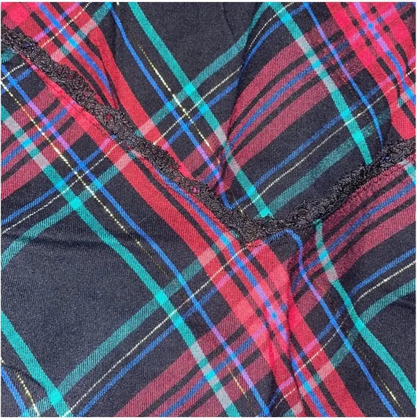 Victoria's Secret plaid slip dress - Image 4