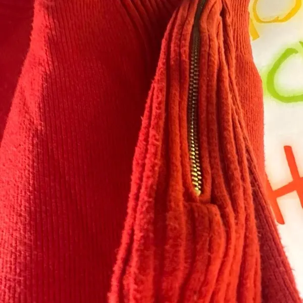 H74. Vila Milano red cowl neck sweater - Image 2