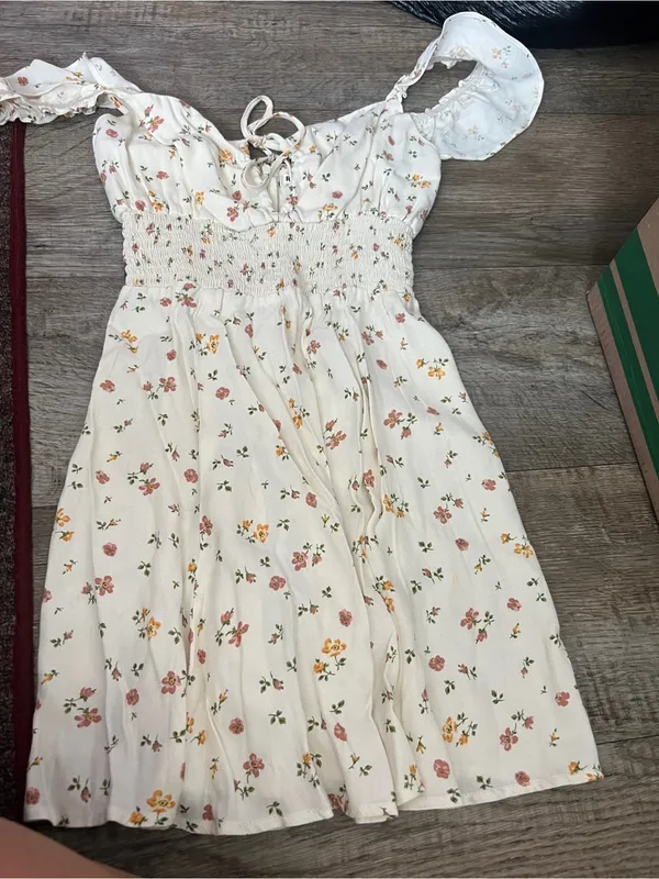 Reformation Emmaline Floral Print Mini Dress - Image 13