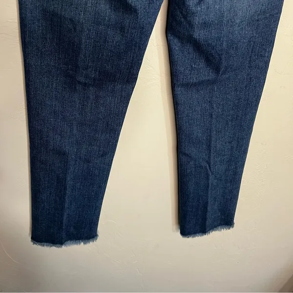 McGuire Gainsbourg Exposed Button Fly Raw‎ Gem Crop Denim Jeans - Image 12
