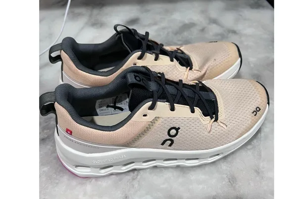 On Running Cloudswift Women’s Size 5 EU 37.5 Peach Black CloudTec Phase Shoes - Image 5