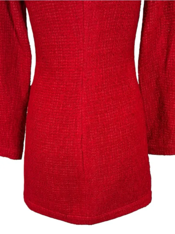 Zara Tweed Weave Dress Size XS - Image 9