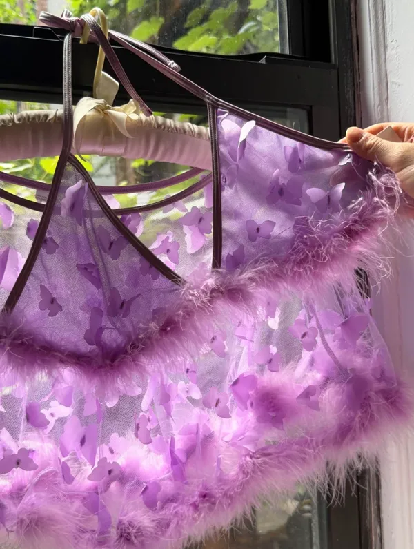 Purple rave outfit - Image 2