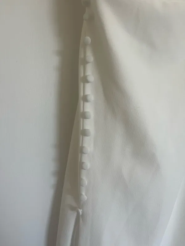 Lulus White Bridal Midi Dress - Image 5