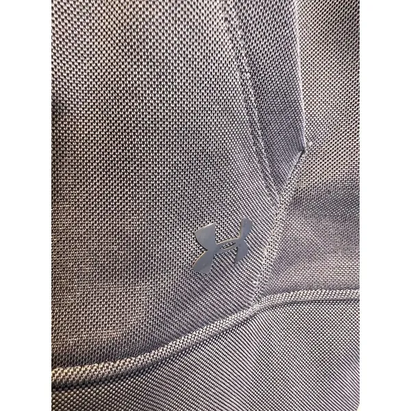 NWT Under Armour Shimmering Lined Fleece Tunic‎ Sweatshirt Sz XS Purple/Gray - Image 7