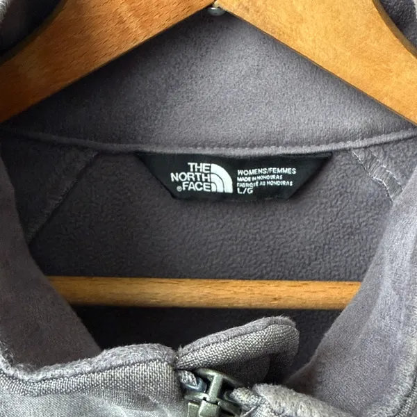 The North Face Soft Shell Waterproof Windproof Apex Barrier Gray Jacket - Image 3